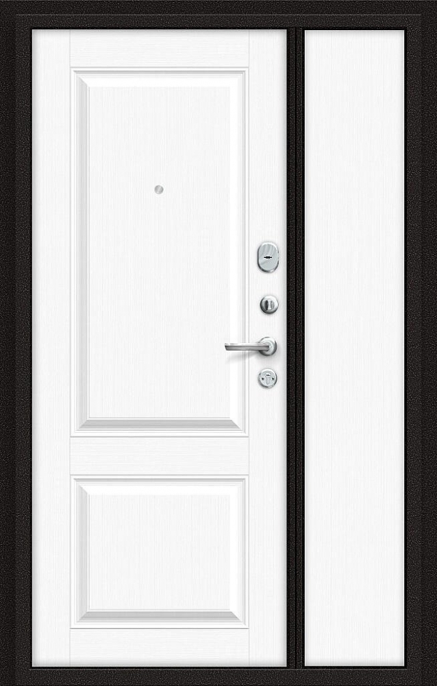 Товар Дверь Optim X-2 7 см Антик Медный/Белый клен BR6176