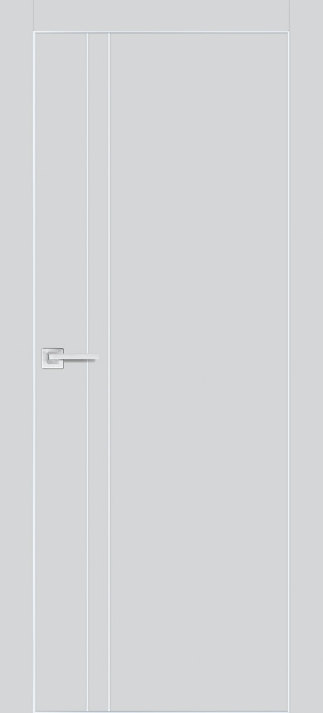 Фото Межкомнатная дверь PX-20  AL кромка с 4-х ст. Сапфир матовый