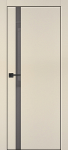 Товар Межкомнатная дверь PX-8  черная кромка с 4-х ст. Бежевый матовый