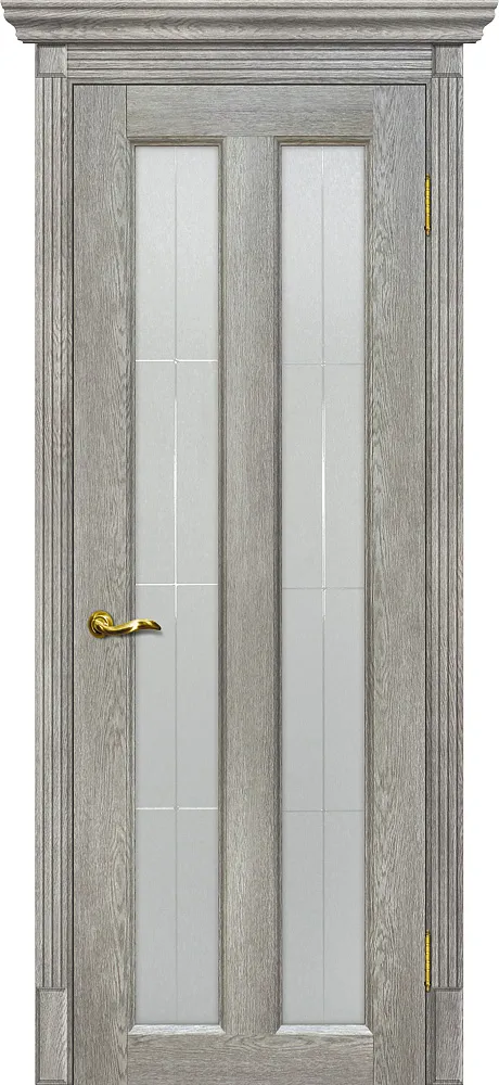Фото Межкомнатная дверь Тоскана-5 Чиаро гриджио