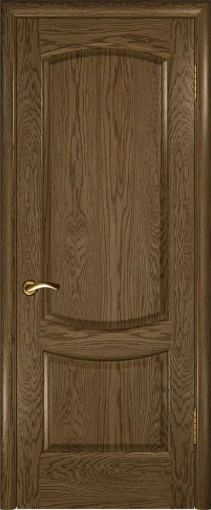 Фото Межкомнатная дверь Лаура 2 (Светлый мореный дуб, глухая)